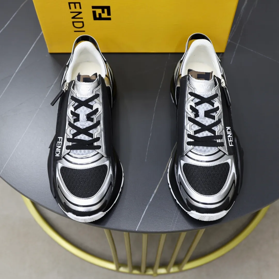 Men's men's shoes 290🔥Brand: FENDI Size: 38-44 (45, 46 customized) Grade: Original quality High version Material: Imported cowhide ➕ High-quality and comfortable lining Original lightweight non-slip outsole Style category: Travel Fashion casual shoes Versatile trend